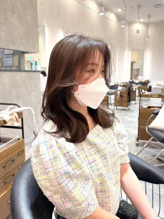 ミディアム AIRI /レイヤースタイル✨のヘアスタイル