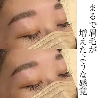 アイブロウ Nature. 吉田まいのマツエク・マツパデザイン