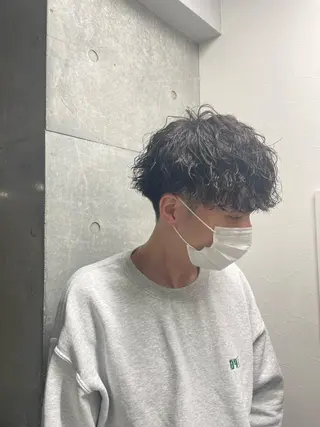 パーマ メンズ メンズモテパーマ💙 fuwaのヘアスタイル