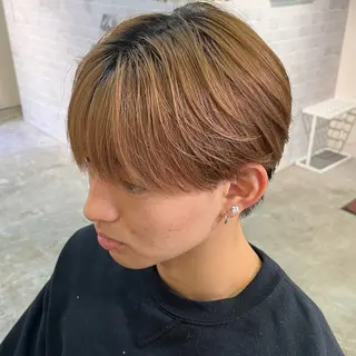 メンズ フェザーパーマ🌙 毛流れ yuzukiのヘアスタイル