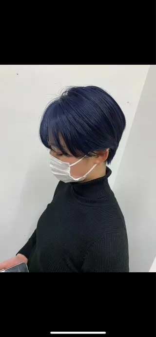 ショート 髪質改善×縮毛矯正 ×艶カラーNAOのヘアスタイル