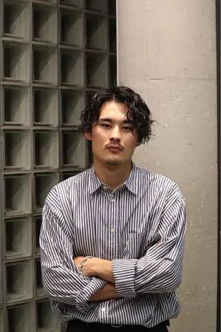 ショート パーマ メンズ 🌀パーマ特化 美容師🌀/しゅんのヘアスタイル
