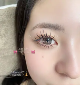 マツエク・マツパ アンドヘルシーLED 天満 🐥RINKAのマツエク・マツパデザイン