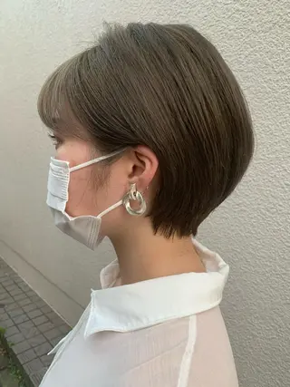 ショート メンズ/パーマ /レディース髪質改善のヘアスタイル