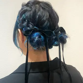 ミディアム ヘアアレンジ 札幌 ヘアアレンジ 🍎 タナカセリナのヘアスタイル