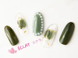 ネイル ネイルサロンエクラ 🫧Shizukaのネイルデザイン