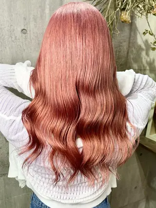 カラー かずくん🦩名古屋 ハイトーン/レイヤーのヘアスタイル