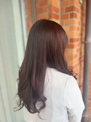 カラー 田口 夏鈴のヘアスタイル