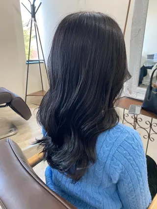 ロング 長岡 俊樹のヘアスタイル
