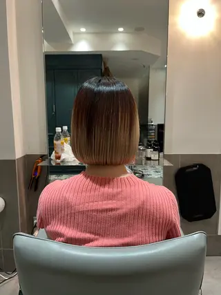 ショート 🌻暖色カラー🌻 sakuraのヘアスタイル