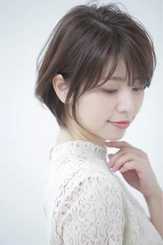 ショート 【寺田町】ソリハシ アキラのヘアスタイル