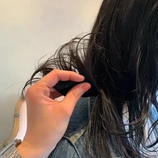 ミディアム カラー SAKINO. ベージュカラーのヘアスタイル
