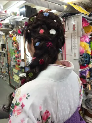 ヘアアレンジ 上辻 博司のヘアスタイル