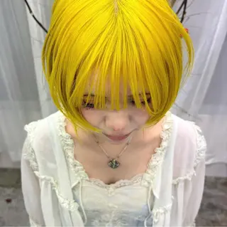 ショート カラー Rena✴︎トレンド ×スタンダードMIXのヘアスタイル
