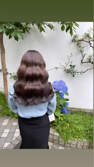 ロング カラー モテ髪提案します💕 髪質改善宗一郎のヘアスタイル