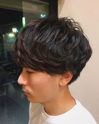ショート ヘアアレンジ メンズ 遠藤悠大/メンズ縮毛 /メンズカットのヘアスタイル