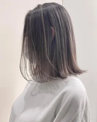 ミディアム カラー 【公式】amble luxe 中野のヘアスタイル