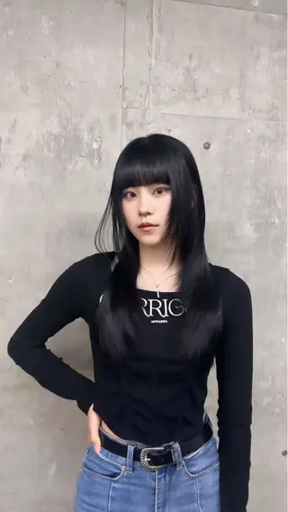 ロング カラー 髪質改善カラー🦋 レイヤー/ナカネのヘアスタイル