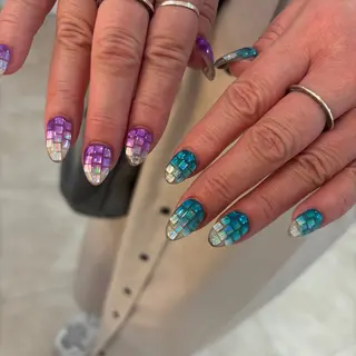 ネイル 栗田 ゆう子のネイルデザイン
