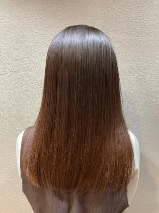 セミロング カラー 豊中/メンズ特化 岡田 龍之介のヘアスタイル