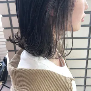 ミディアム カラー 🤍2nd🤍田所 美希のヘアスタイル