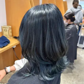 ミディアム ✨艶髪✨ 透明感カラー Rinのヘアスタイル