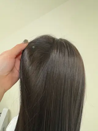 ロング カラー ゆ う あのヘアスタイル