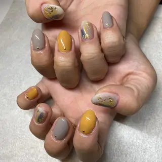 ネイル NORA nail UMEDA MAIのネイルデザイン