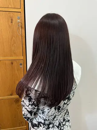 ロング カラー riko .のヘアスタイル