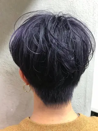 ショート カラー パーマ 🧼柴田 健太郎🧼のヘアスタイル