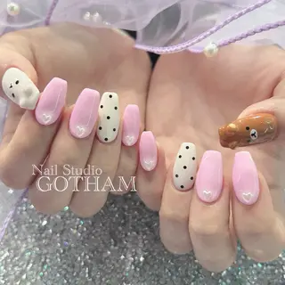 ネイル 高円寺駅からすぐ🌈 ネイルGOTHAMのネイルデザイン