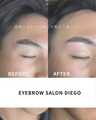 アイブロウ DIEGO 下北沢 Yamaの眉毛・アイブロウイメージ