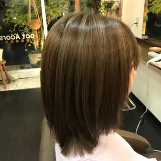 ミディアム カラー 【似合わせカット】 松尾一気のヘアスタイル