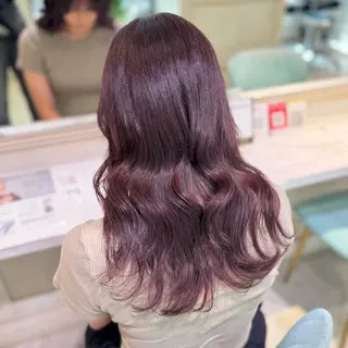 ロング カラー 透明感カラー/ ななみのヘアスタイル