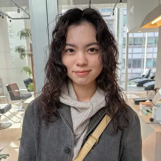 ロング パーマ Ayaka/パーマ /ショート/レイヤーのヘアスタイル