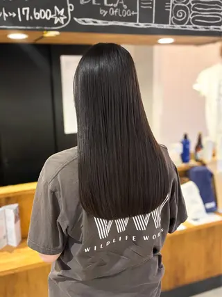 ロング はっとり ななせのヘアスタイル