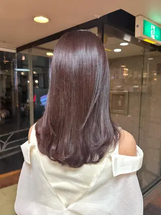 ミディアム カラー 矢野 晃平のヘアスタイル