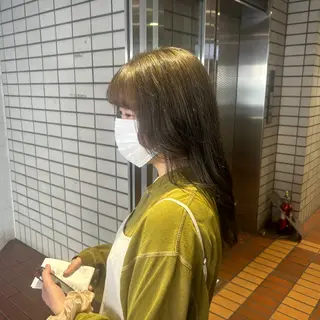 ロング 女性のための美容師/ 下北沢/ヨシダモモカのヘアスタイル