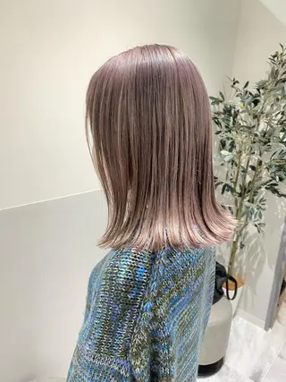 ミディアム 〻ツヤハイトーン🩰 🤍HARUCAのヘアスタイル
