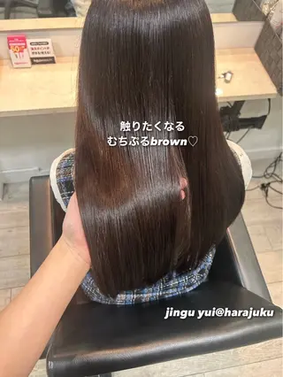 ロング カラー パーマ ヘアアレンジ メンズ ワット 原宿のヘアスタイル