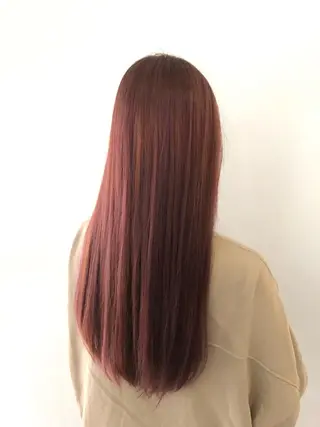 ロング カラー ベイリコルド　アトリ 店長　宮城一真のヘアスタイル