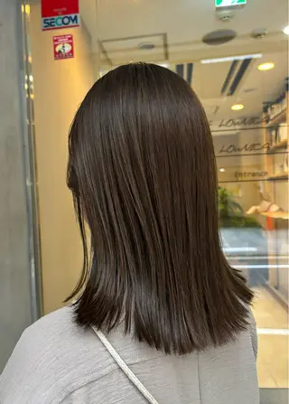 カラー 似合わせカット/ 艶カラー/いらみなのヘアスタイル