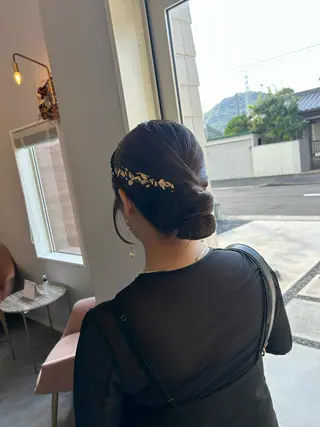 セミロング ayumi ／透明感カラーのヘアスタイル