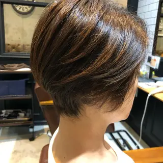 ショート カラー 【ショート特化】 森本　祐太のヘアスタイル