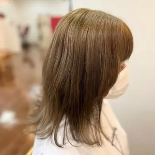 ミディアム 冨田 豊のヘアスタイル