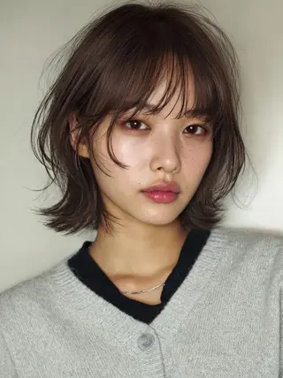 ショート カラー 🎀韓国レイヤー YURINA🎀のヘアスタイル