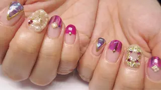 ネイル nail salon en familleのネイルデザイン