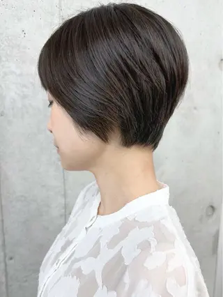 ショート ボブ/ゆるふわ ボブパーマ/とういのヘアスタイル