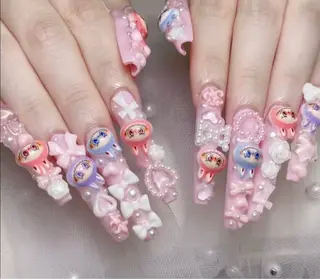 ネイル sunnynail 小桃のネイルデザイン