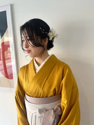 ヘアアレンジ 金沢市/美容師/ 岡島由希美のマツエク・マツパデザイン